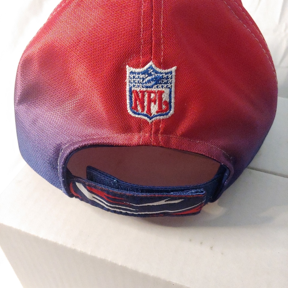 NY GIANTS PUMA NFL PRO LINE OMBRE LINE RED BLUE A - Picture 2 of 5